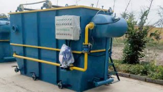 Dissolved air floatation machine (advection type) 