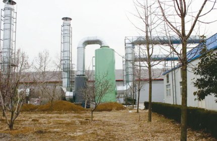 Spray tower + photocatalytic oxidation + low temperature plasma (Shandong Meichen) 