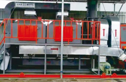 Activated carbon adsorption desorption + catalytic combustion (Serbia) 